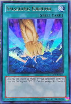 Smashing Ground - LCYW-EN275 - Ultra Rare - YuGiOh TCG Card - Image 1