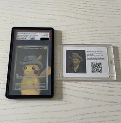 Pikachu Van Gogh PSA10 + Van Gogh Card Museum - Image 1