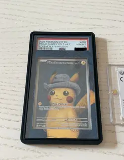Pikachu Van Gogh PSA10 + Van Gogh Card Museum - Image 3