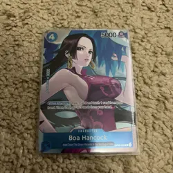 Boa Hancock Box Topper OP02-059 Paramount War Foil One Piece trading card - Image 1
