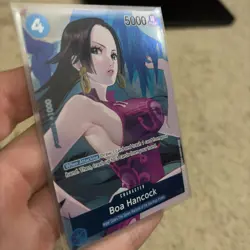 Boa Hancock Box Topper OP02-059 Paramount War Foil One Piece trading card - Image 2