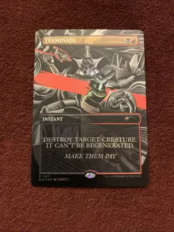 Terminate Secret Lair Drop Foil 1427 NM+ Unplayed Magic The Gathering MTG Card - Image 1