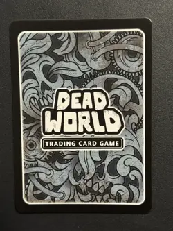 Dead World TCG War 210/184 SR Borderless Holo Card Kickstarter 2025 - Image 2