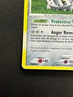 Bastiodon LV.51 21/123 – Mysterious Treasures Holo Rare Pokemon TCG Card MP - Image 2