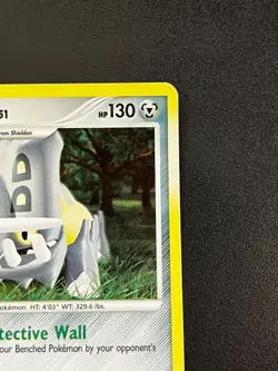 Bastiodon LV.51 21/123 – Mysterious Treasures Holo Rare Pokemon TCG Card MP - Image 4