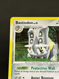 Bastiodon LV.51 21/123 – Mysterious Treasures Holo Rare Pokemon TCG Card MP - Image 5