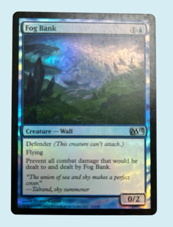 Fog Bank, FOIL, Core Set 2013, LP Lightly Played, Magic the Gathering, MTG - Image 1