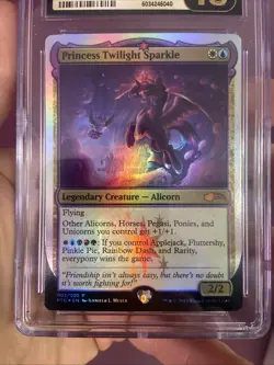 Princess Twilight Sparkle MTG CGC graded Pristine 10 gem mint My Little Pony - Image 2