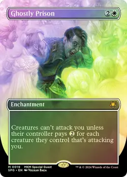 Ghostly Prison Foil Murders at Karlov Manor Special Guests NM MTG - Image 1