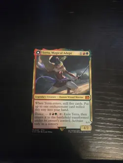 Terra, Magical Adept M0245 (Magic The Gathering Final Fantasy) NM - Image 1