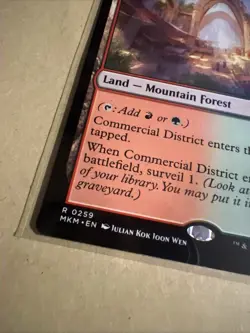 MTG Commercial District MKM 0259 R NM Regular - Image 3