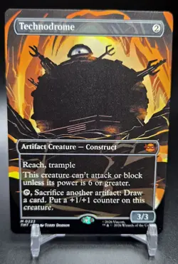 Technodrome (Borderless) [Teenage Mutant Ninja Turtles] (M0222) Near Mint MTG - Image 1