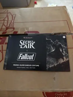 Secret Lair x Fallout: Silver Shroud Costume Foil Edition In Hand Ready to Ship - Image 1