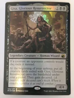 Gisa, Glorious Resurrector Innistrad: Midnight Hunt Foil - MTG RARE - Image 1