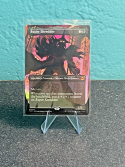 MTG Super Shredder (Borderless) Non-Foil x1 #0217 - Teenage Mutant Ninja Turtles - Image 1