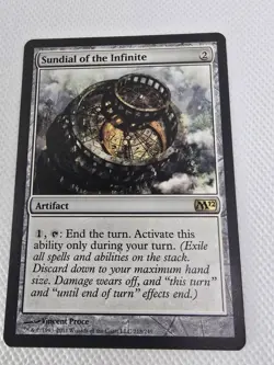 Wizards Sundial of the Infinite Core Set 2012 Artifact Regular MTG - Image 1