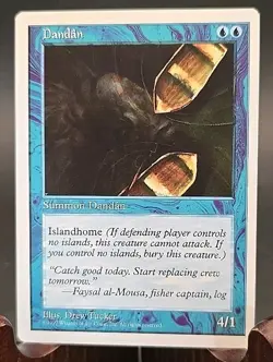 Dandan Fifth Edition MTG Regular Near Mint - Image 1