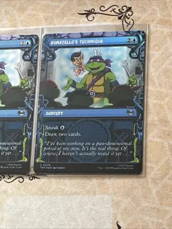 Donatello's Technique (Showcase) Teenage Mutant Ninja Turtles Foil+ Regular - Image 2