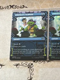 Donatello's Technique (Showcase) Teenage Mutant Ninja Turtles Foil+ Regular - Image 3