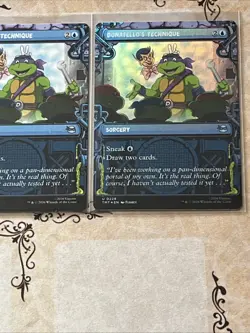 Donatello's Technique (Showcase) Teenage Mutant Ninja Turtles Foil+ Regular - Image 4