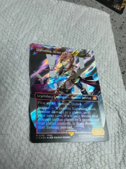 Lightning, Army of One (0545) (Borderless) (Surge Foil) Final Fantasy Foil - Image 1