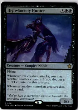 High-Society Hunter #0061 (Foil) (FDN) Foundations - Image 1