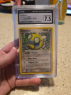 CGC Mint 10 Dunsparce 2006 EX Legend Maker #31/92 Graded Pokemon Card - Image 1