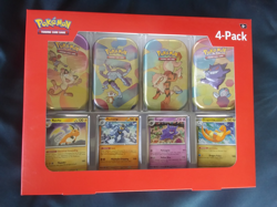 Scarlet & Violet 151 Mini Tins 4 Pack SAMS CLUB SEALED Pokemon TCG - Image 1