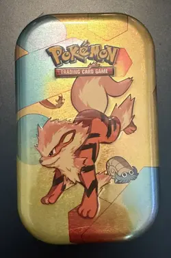 Pokemon TCG Scarlet & Violet 151 Arcanine & Omanyte Mini Tin NEW SEALED - Image 1