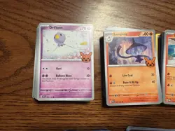 Lot of over 225 2024 Pokemon Trick or Trade Cards - Image 2