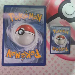 Pokemon TCG Mega Latias Ex MEP 011 Black Star Promo & Jumbo Lenticular - Image 2