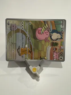 Pokemon Chansey TCG Twilight Masquerade Illustration Rare Holo Card 187/167 - Image 5