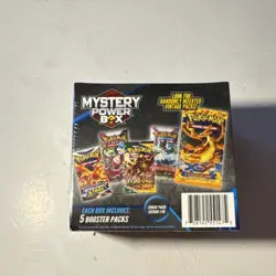 Pokemon Mystery Power Box 5 Booster Packs Charizard Pikachu Vintage Packs - Image 2