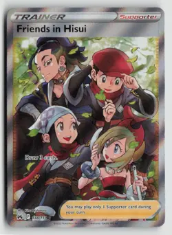 Friends in Hisui Full Art 148/159 Pokemon Crown Zenith Ultra Rare NM - Image 1