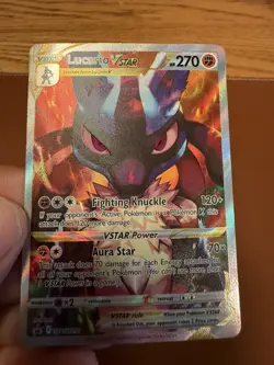 Lucario VSTAR - SWSH: Sword & Shield Promo Cards SWSH291 Holo Pokemon Card - Image 1