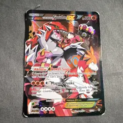 Pokemon Team Magma's Groudon EX Holo Double Crisis 190 HP 15/34 - Image 1
