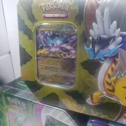 Pokemon Paradox Destinies/Clash Tins Lot Walking Wake Gouging Sealed Set of 3 - Image 2
