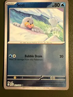 Pokemon TCG Seel 21/94 ME2 Phantasmal Flames Reverse Holo NM - Image 1