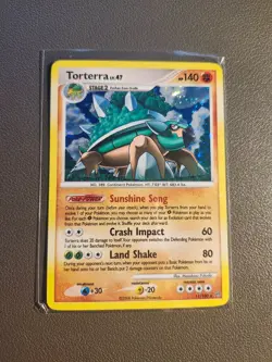 Torterra Holo 11/100 Pokemon TCG Stormfront LP Canadian Seller! - Image 1