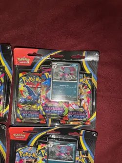 Pokemon - Phantasmal Flames - 3-Pack Blister Promo - Sealed - Lot of 4 - Image 3