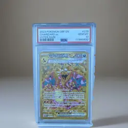 Pokemon Charizard ex Hyper Rare Holo Obsidian Flames 228/197 PSA 10 - Image 1