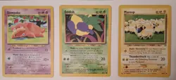 Pokemon - 9 x Neo Genesis - Non Holo - Vintage WOTC - LP (Excellent) - Image 5