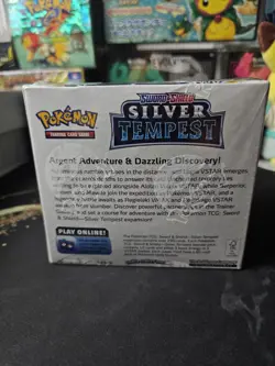 Pokemon TCG Silver Tempest Booster Box 36 Packs New and Sealed with Protector - Image 4