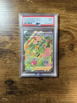Pokemon 2023 Crown Zenith Full Art Trainer GARDENIA'S VIGOR #GG61 PSA 9 Mint - Image 1