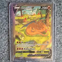 Pokemon TCG SWSH Promo Charizard V SWSH260 Holo Basic 220 HP 2022 - Image 1