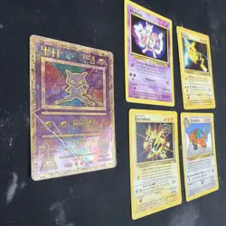 Ancient Mew Pokemon Movie Promo Pokemon TCG 1999-2000 (Crease) COMBO HeavyPlay - Image 2