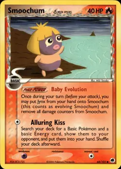 Smoochum 64/101 | EX - Dragon Frontiers | Pokemon TCG | English | Common - Image 1