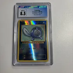 Pokemon Poliwag Reverse Holo #23/108 Evolutions 2016 - CGC 8.5 - Image 1
