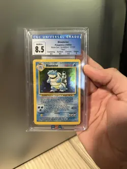 1999 Pokemon Base Set Unlimited Blastoise CGC 8.5 ✅ - Image 1