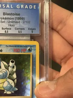 1999 Pokemon Base Set Unlimited Blastoise CGC 8.5 ✅ - Image 5